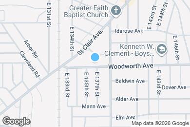 Map image of the property - 13517 Woodworth Rd