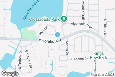 Map image of the property - 1511 E Horatio Ave