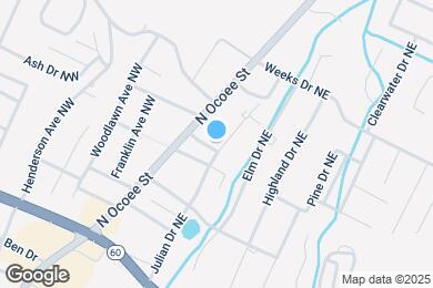 Map image of the property - 107 30th St NE