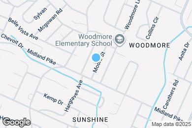 Map image of the property - 711 Moore St