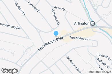 Map image of the property - 195 Mt Lebanon Blvd