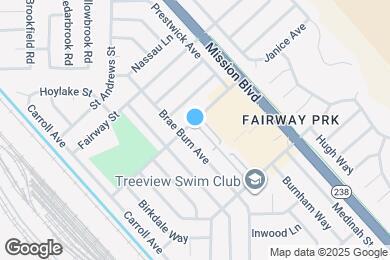 Map image of the property - Baywood Apartments