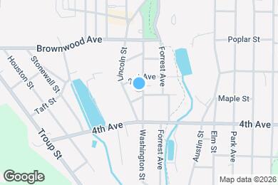 Map image of the property - 1200 3rd Ave