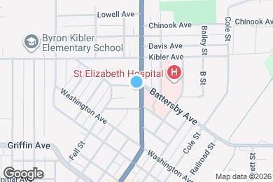 Map image of the property - 2150 Porter St