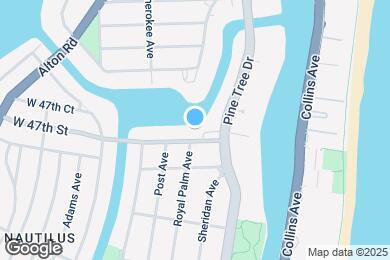 Map image of the property - 353 W 47th St