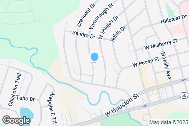 Map image of the property - 1805 Yarborough Dr