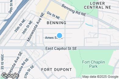 Map image of the property - 3967 Ames St NE