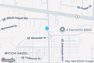 Map image of the property - 3017 SE Brookwood Ave
