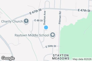 Map image of the property - 4837 Overton Ave