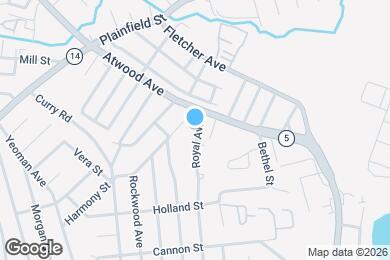 Map image of the property - 15 Royal Ave