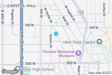 Map image of the property - 413 N Center St