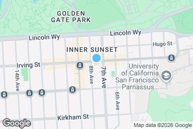 Map image of the property - 635 Irving St
