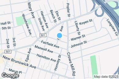 Map image of the property - 24 Clum Ave