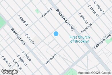 Map image of the property - 1521 E 94th St