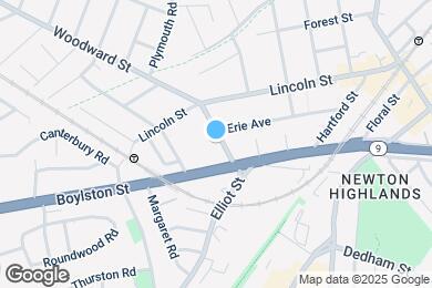 Map image of the property - 28 Woodward St