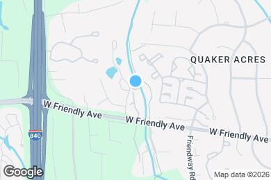 Map image of the property - 6704 W Friendly Ave