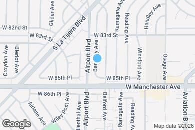 Map image of the property - 8432 Barnsley Ave