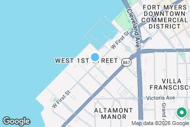 Map image of the property - 2110 W First St