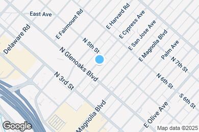 Map image of the property - 446 E Cypress Ave