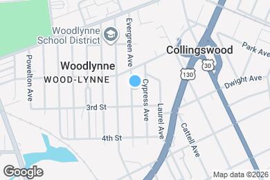 Map image of the property - 218 Evergreen Ave