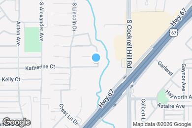 Map image of the property - 731 Katherine Ct