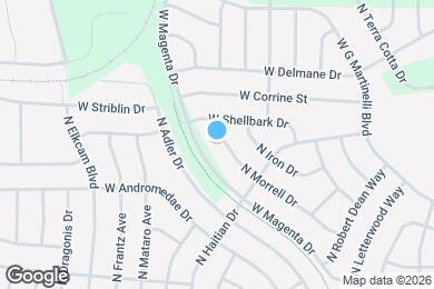 Map image of the property - 11108 N Morrell Dr