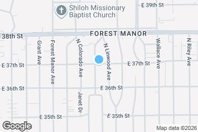 Map image of the property - 3659 N Euclid Ave
