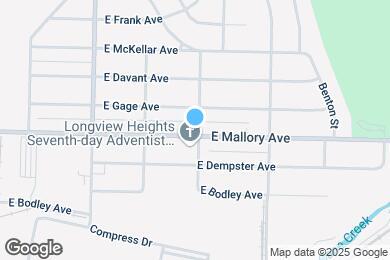 Map image of the property - 686 E Mallory Ave