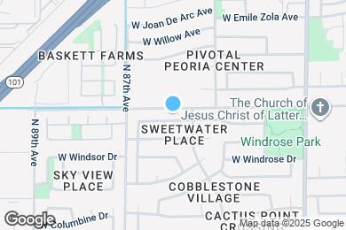 Map image of the property - 8536 W Dahlia Dr