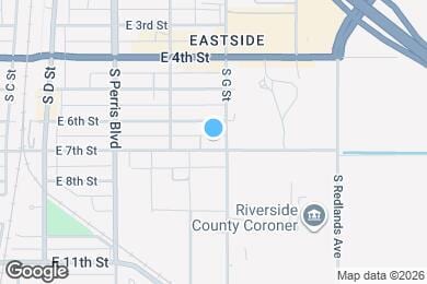 Map image of the property - 362 E 7th St