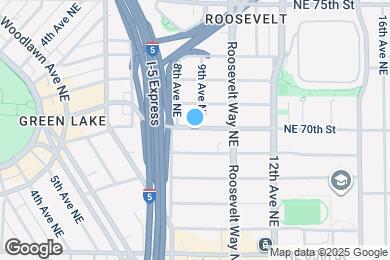 Map image of the property - 823 NE 70th St