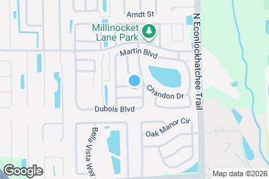 Map image of the property - 9344 Chandon Dr
