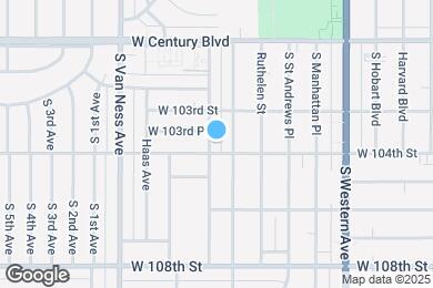 Map image of the property - 10336 S Wilton Pl