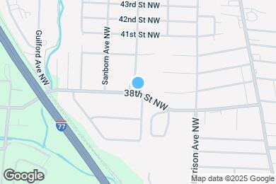 Map image of the property - 2343 38th St NW