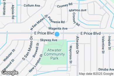 Map image of the property - 4392 Skyway Ave