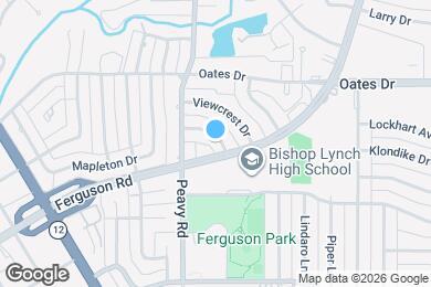 Map image of the property - 1848 Swan Dr