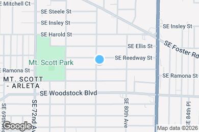 Map image of the property - 5730 SE 77th Ave