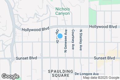 Map image of the property - 1600 N Ogden Dr