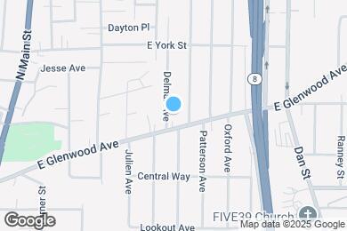 Map image of the property - 431 Delmar Ave