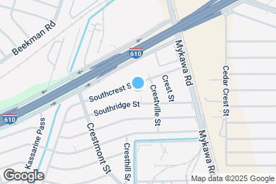 Map image of the property - 5905 Crest Ct