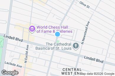 Map image of the property - 4496 Maryland Ave