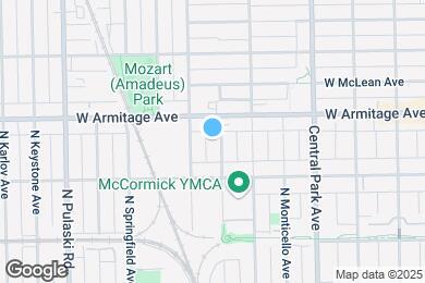 Map image of the property - 1936 N Ridgeway Ave