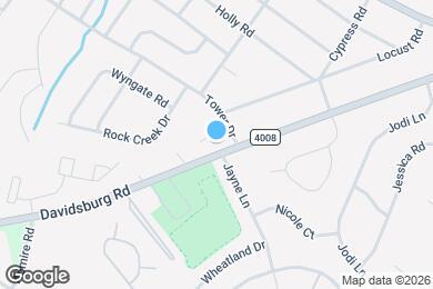 Map image of the property - 3704 Tiffany Dr