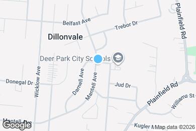 Map image of the property - 3899 Mantell Ave