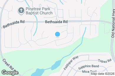 Map image of the property - 2631 S Hills