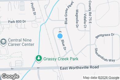 Map image of the property - 1742 Elijah Blue Dr