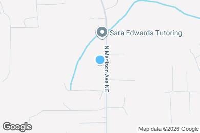 Map image of the property - 13355 N Madison Ave NE