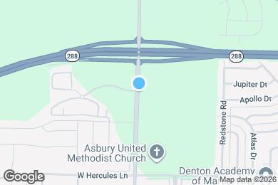 Map image of the property - 4204 N Locust St