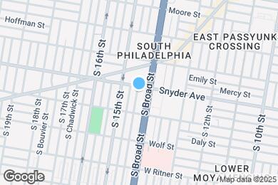 Map image of the property - 2109 S Rosewood St