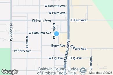 Map image of the property - 1118 N Alston St